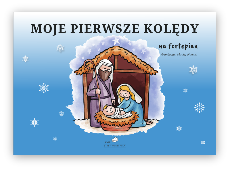 Łatwe kolędy na fortepian dla początkujących